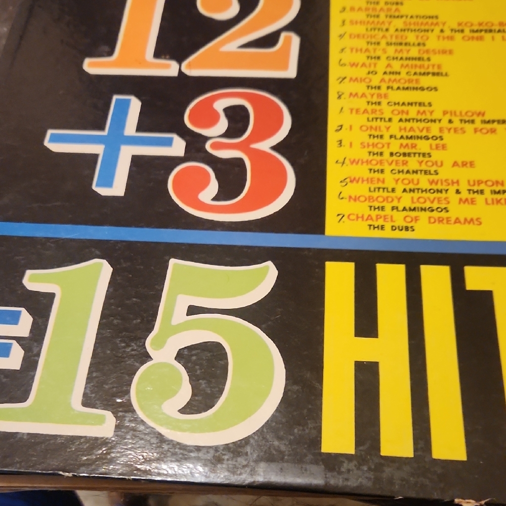 12+3=15 Hit